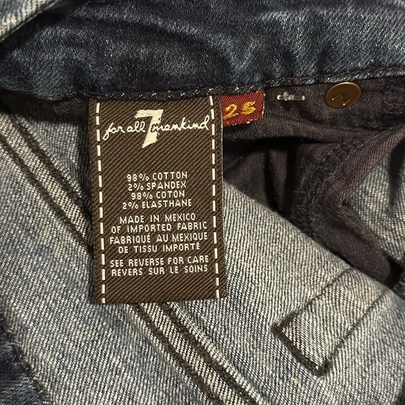 7 For All Mankind “A” Pocket Slim Bootcut - Size 25 Short - Picture 4 of 4